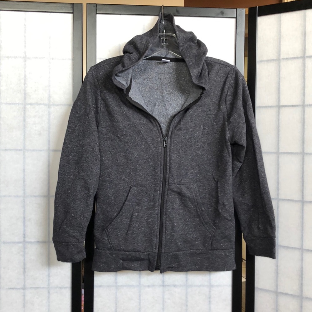 Kids Old Navy zip-up front pocket hoodie